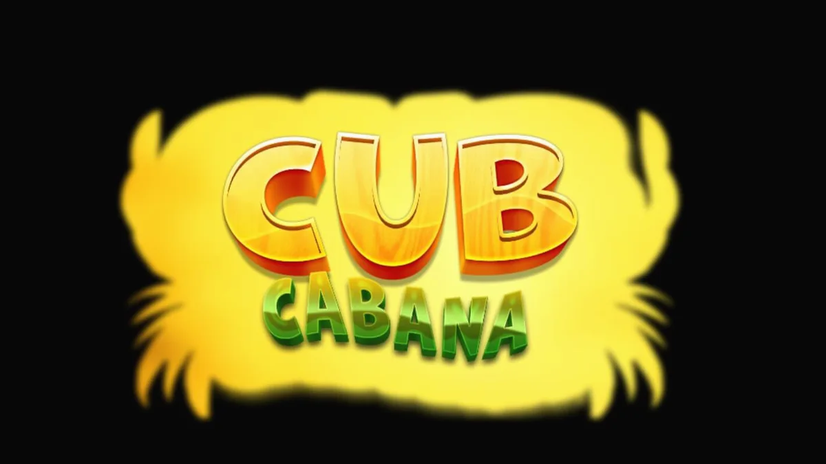 Giao diện trò chơi slot Cub Cabana với chủ đề tiệc tùng nhiệt đới